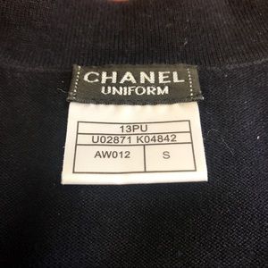 Authentic CHANEL sweater - Uniform Collection (S)